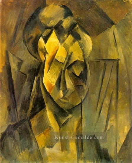 Tete Frau Fernande 1909 kubist Pablo Picasso Ölgemälde